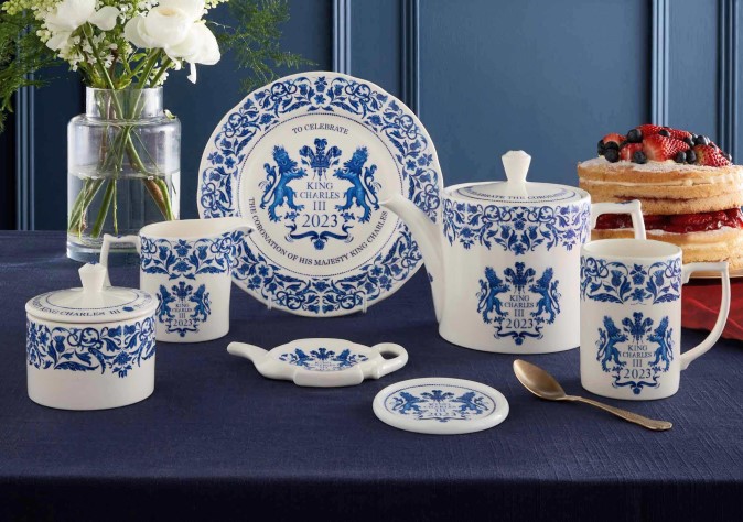 Spode Kings Charles III Coronation Collection